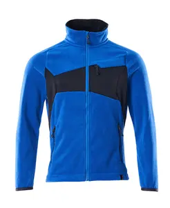 Mascot Accelerate Fleece Jacket with Fleece Jacket (Azure Blue/Dark Navy)  (XXX large)