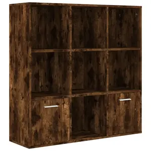 Arundhati Bookcase Brown / 98cm H x 98cm W x 30cm D