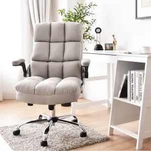 Costway Executive Office Chair Ergonomic Padded High Back Swivel Computer Desk Chairs