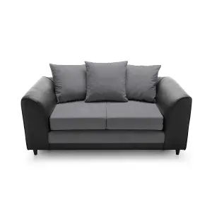 Dylan 2 Seater Sofa in Dark Grey