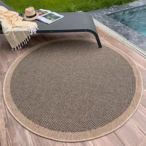 Nature Collection Outdoor Rug in Dark Grey  5200DG