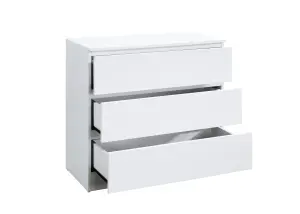 Birlea Oslo 3 Drawer Chest White