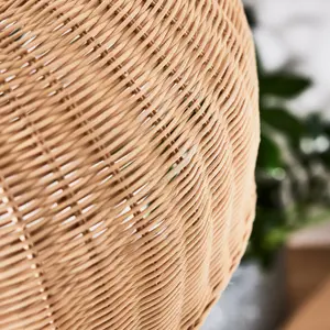 Natural Rattan Easy Fit Shade Home Décor Pendant Light Shade Fitting