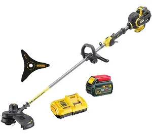 Dewalt DCM571T1 54v XR FLEXVOLT Cordless Grass Timmer Brush Cutter + 6ah + Blade