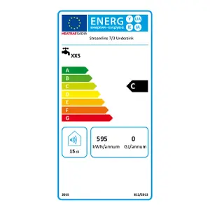 Heatrae Sadia Streamline Vented 7 Litre 3kW Oversink Water Heater 95010283