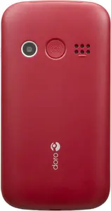 SIM Free Doro 1380 Mobile Phone - Red