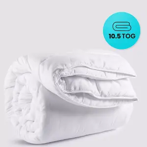 Hotel Quality Microfiber Duvet Quilt Tog 10.5 Single Double King & Super King Size Duvets & Comforters