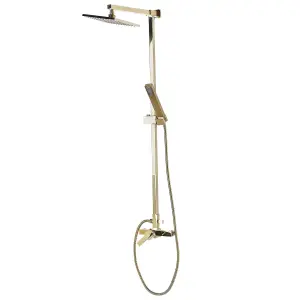 Mixer Shower Set with Rainshower TAGBO Gold