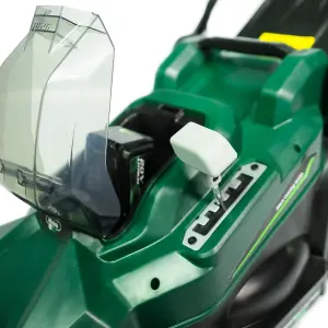 Webb Eco 20V 33cm Brushless Cordless Lawnmower. 5 Cutting Heights. 35L Collector. 13" Cutting Width, Inc 1x4AH Battery & Charger