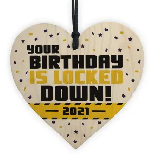 LOCKED DOWN Birthday Gift Funny 16th 18th 21st 30th Birthday Gift For Him Her