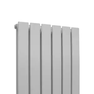 Designer Flat Radiator - 1800 x 420mm - White