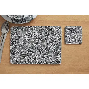 Maison by Premier Paisley Placemats - Set of 4