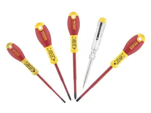 STANLEY XTHT0-62693 FatMax VDE Insulated Screwdriver Set, 5 Piece STA062693