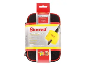 Starrett KCS06001 Cordless Smooth Cut Bi-Metal Holesaw Set - 6 Piece