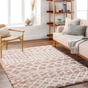 NOUR Boho Shaggy Area Rug 130 x 170 cm