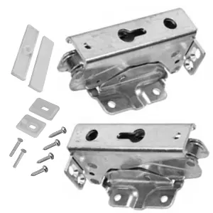 SPARES2GO Integrated Door Hinge Pair compatible with Bauknecht Fridge Freezer 3362 3363 5.0 41,5