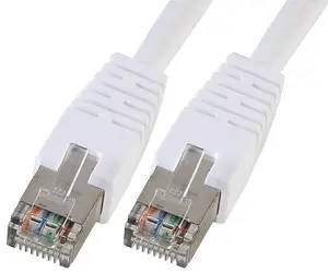 PRO SIGNAL - RJ45 to RJ45 Cat5e S/FTP Ethernet Patch Lead 5m White