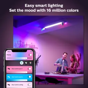 Philips Hue White and Colour Ambiance 4-spot Ceiling Light White