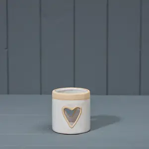 The Satchville Gift Company Christmas Heart Tealight Holders