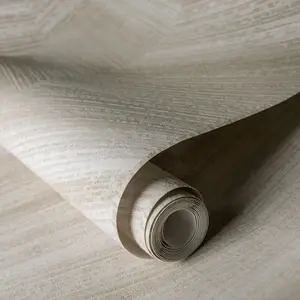 Galerie Salt Vetro Pine Nut Glass Beads Chevron Design Wallpaper Roll