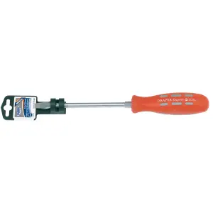 Draper Plain Slot Flared Tip Mechanic's Screwdriver, 8 x 150mm 55488