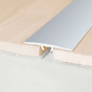 A68 36mm Anodised Aluminium Flat Door Threshold Strip - Gold, 0.9m