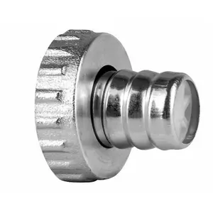 Ferro 1inch BSP Garden Tap Hose Adapter Plug