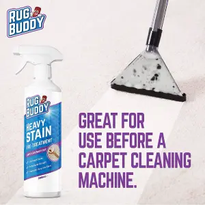 Rug Buddy Heavy Stain Pre Treatment Spray for Carpet and Upholstery, 500 ml