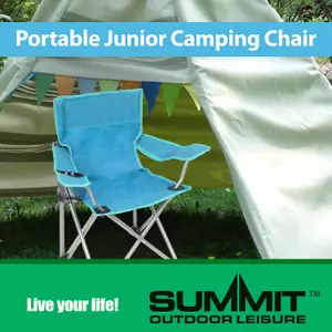 Blue Junior Folding Chair - Camping