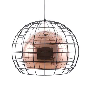 Metal Pendant Lamp Copper LIRI