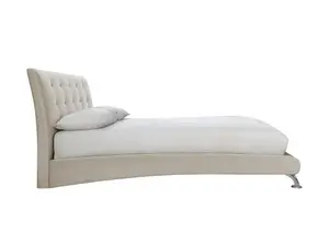 Birlea Hemlock Small Double Bed Warm Stone