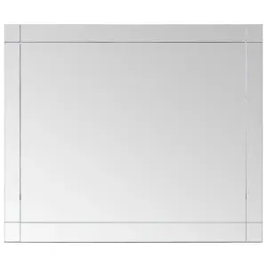 Berkfield Wall Mirror 80x60 cm Glass