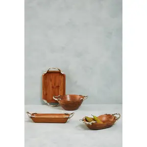 Interiors by Premier Vine Small Rectangular Dish