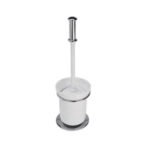 Croydex Grosvenor Flexi-Fix Chrome Toilet Brush