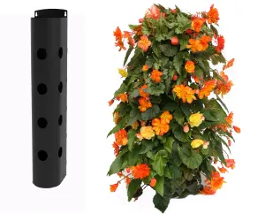 Wall Mounted Flower Tower Hold 14 Plants