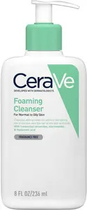 Cerave Foaming Cleanser With Niacinamide For Normal To Oily Skin 236Ml