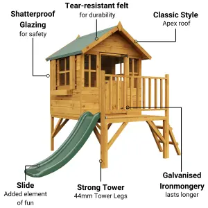 BillyOh Bunny Max Tower Playhouse with Slide - 4 x 4