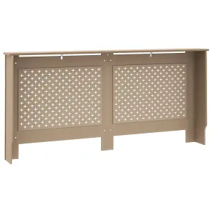 Berkfield Radiator Cover 172x19x81 cm MDF