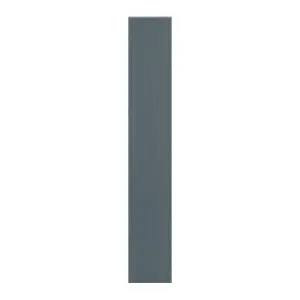 Alpinia Matt dusk blue wood effect Shaker Tall wall Cabinet door (W)150mm (H)895mm (T)18mm