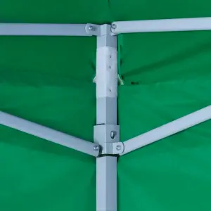 Berkfield Foldable Tent 3x3 m with 4 Walls Green