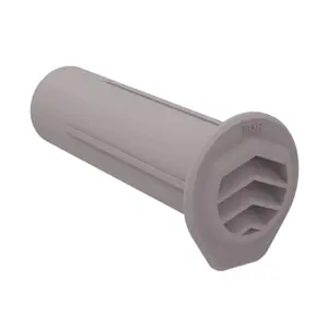 5 x Grey Drill Weep Vents Round Vent Cavity, Rendered Walls, Retaining Wall