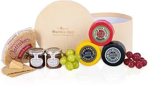 Prestige Deli Cheese Box Gift Hampers - Cheese Gift Baskets Delivery UK