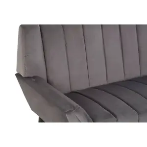 Interiors by Premier Savina 2 Seat Grey Sofa