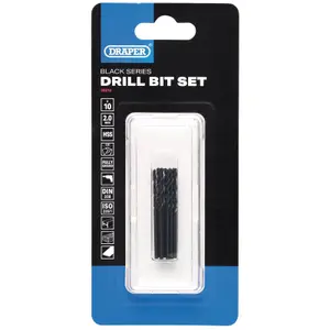 Draper Black HSS Drill Bit, 2.0mm (Pack of 10) 08818