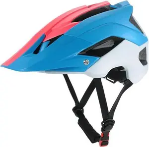 Greenzech (Blue+White+Red) Ultra-Lightweight Mountain Bike Cycling Bicycle Helmet Sports S