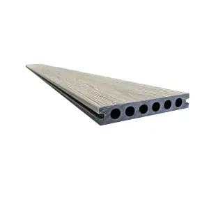 Snowdon Timber Garden DB2314312 HD Dual Carbon/Antique Composite Decking Board (L) 3.6m (W) 143mm (T) 23mm 2 Pack