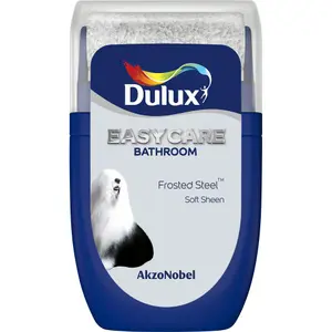 Dulux Easycare Frosted steel Soft sheen Emulsion paint, 30ml