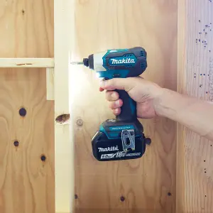 Makita DTD155Z 18v Blue Cordless Brushless Impact Driver + Assist Mode + Case