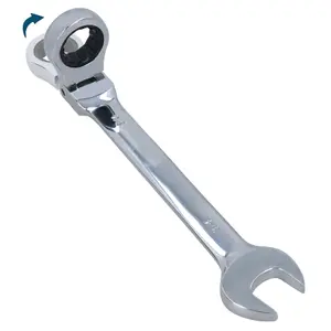 3/4" AF SAE Imperial Flexible Flexi Head Ratchet Spanner Combination Wrench