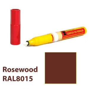 Rosewood RAL 8015 Touch Up Pen Konig Scratch Repair Pen Upvc Coloured Window Composite Door Frame Touch Up